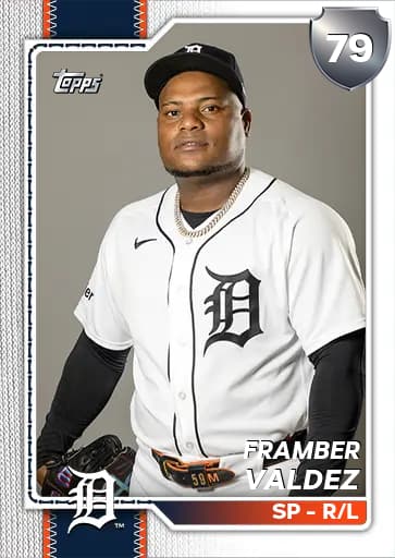 Framber Valdez CORE card art