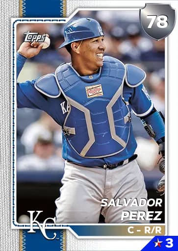 Salvador Perez CORE card art