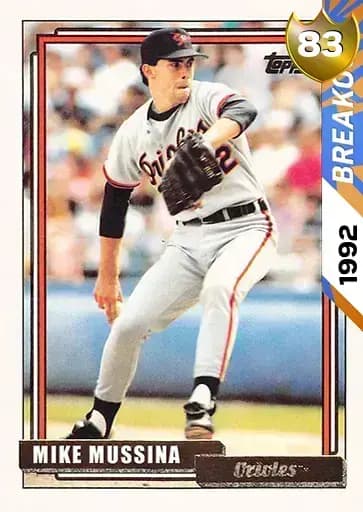 Mike Mussina CORE card art