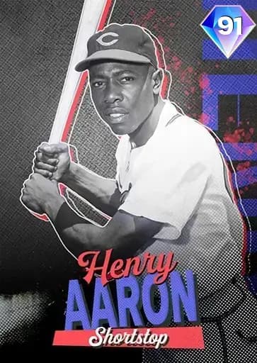 Henry Aaron CORE card art