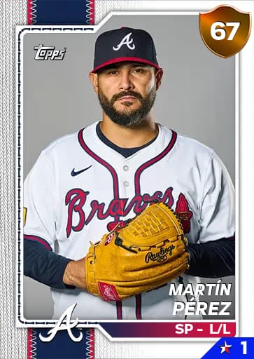 Martín Pérez CORE card art