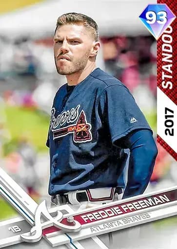 Freddie Freeman CORE card art