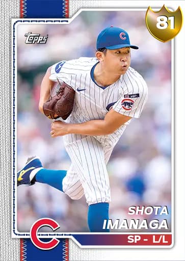 Shota Imanaga CORE card art