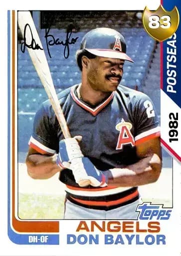 Don Baylor CORE card art