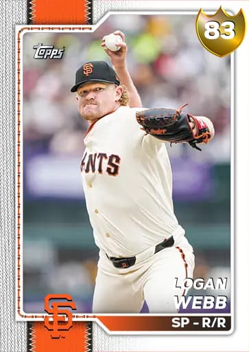 Logan Webb CORE card art