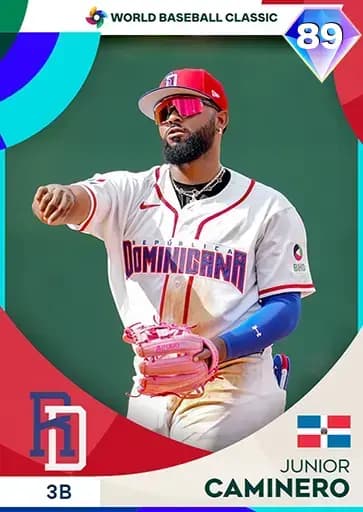 Junior Caminero CORE card art