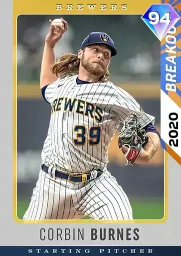 Corbin Burnes CORE card art