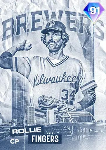 Rollie Fingers CORE card art