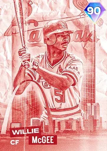 Willie McGee CORE card art