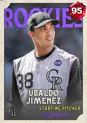 Ubaldo Jiménez CORE card art