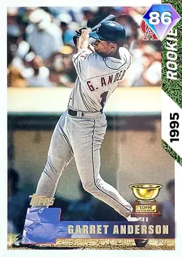 Garret Anderson CORE card art