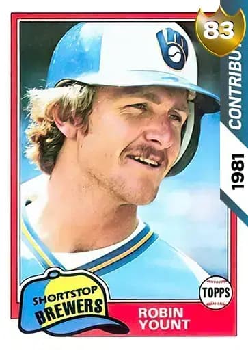 Robin Yount CORE card art