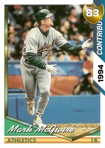 Mark McGwire CORE card art