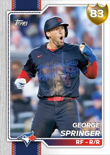 George Springer CORE card art