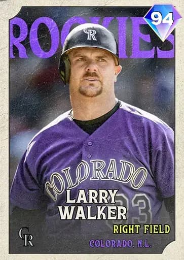 Larry Walker CORE card art