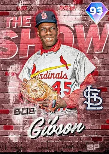 Bob Gibson CORE card art