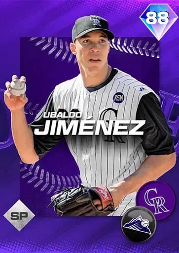 Ubaldo Jiménez CORE card art