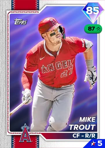 Mike Trout CORE card art