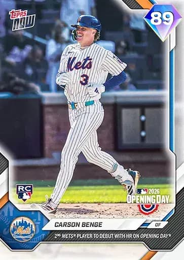 Carson Benge CORE card art