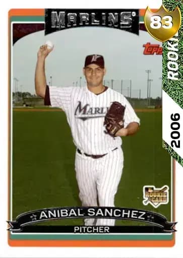 Anibal Sanchez CORE card art