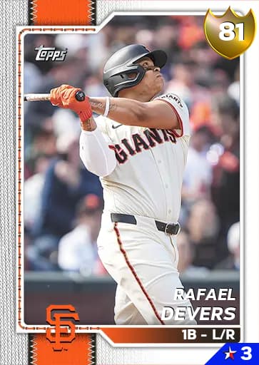 Rafael Devers CORE card art
