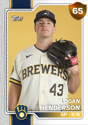 Logan Henderson CORE card art
