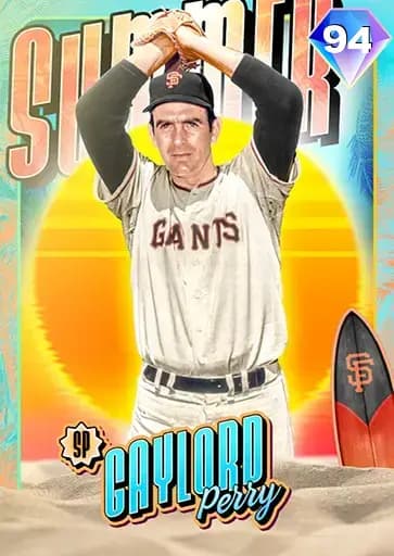 Gaylord Perry CORE card art