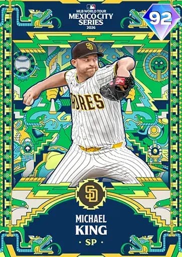 Michael King CORE card art