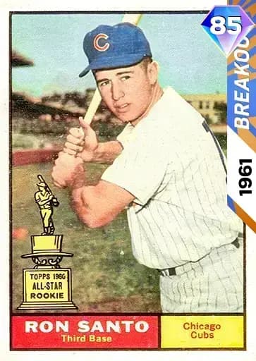 Ron Santo CORE card art