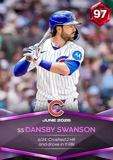 Dansby Swanson CORE card art