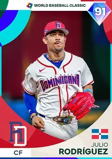 Julio Rodríguez CORE card art