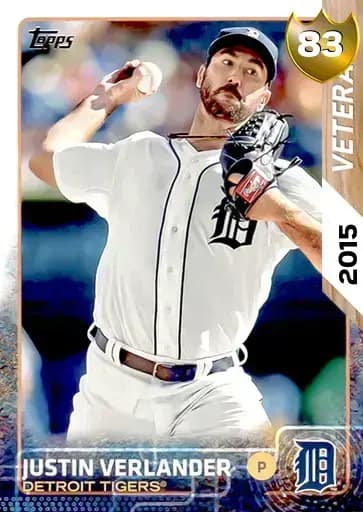 Justin Verlander CORE card art