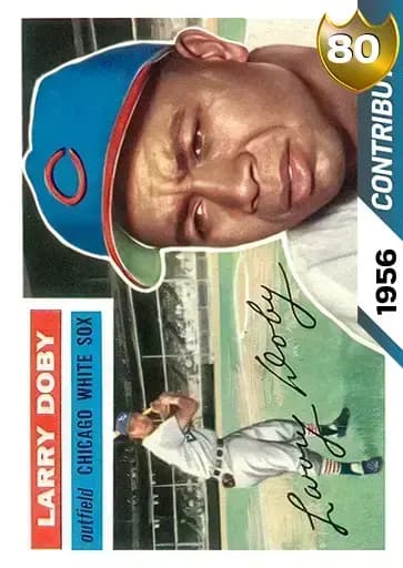 Larry Doby CORE card art