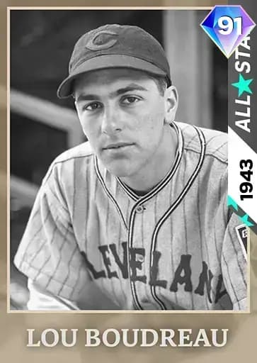 Lou Boudreau CORE card art