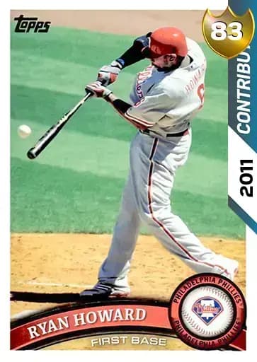 Ryan Howard CORE card art