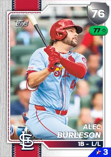 Alec Burleson CORE card art