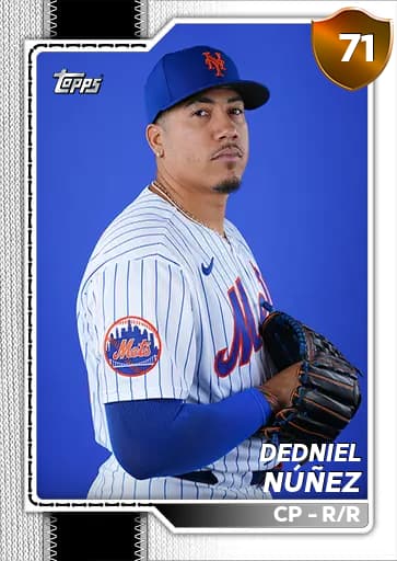 Dedniel Núñez CORE card art