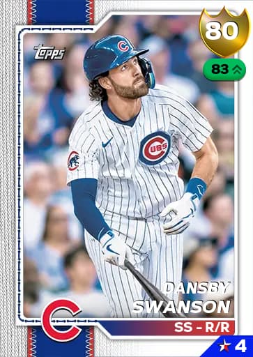 Dansby Swanson CORE card art