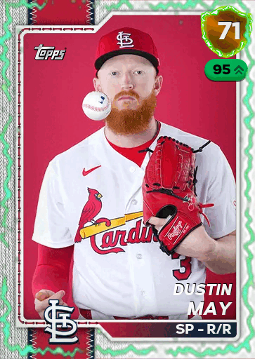Dustin May Live card art