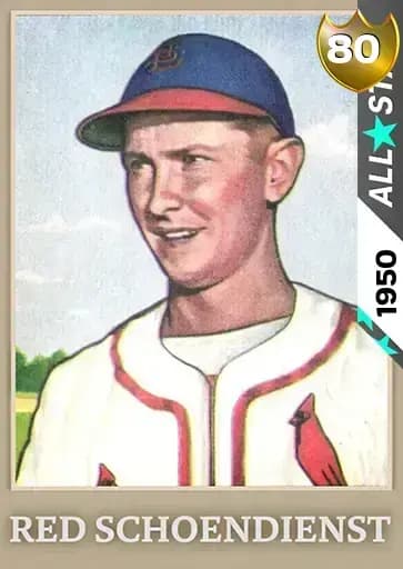 Red Schoendienst CORE card art