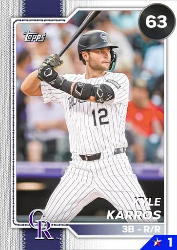 Kyle Karros CORE card art