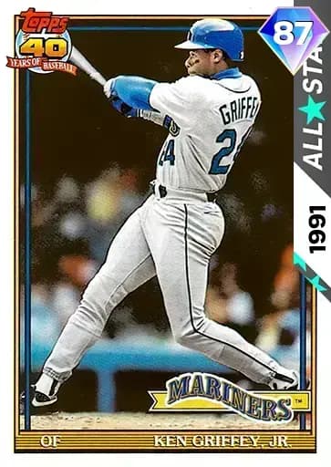 Ken Griffey Jr. CORE card art