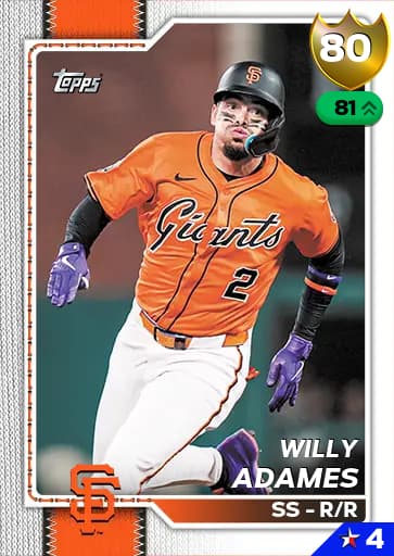 Willy Adames CORE card art