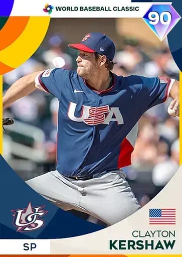 Clayton Kershaw CORE card art