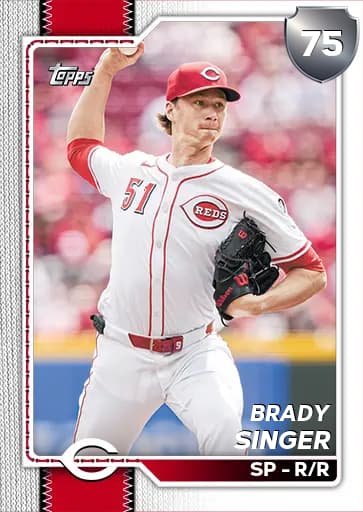 Brady Singer CORE card art