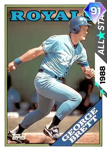 George Brett CORE card art