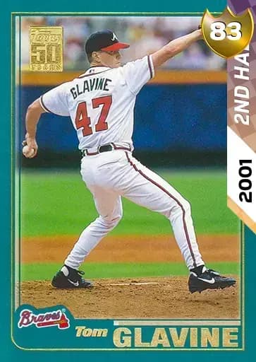 Tom Glavine CORE card art