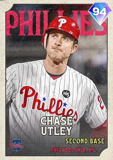 Chase Utley CORE card art