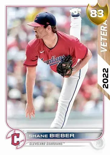Shane Bieber CORE card art