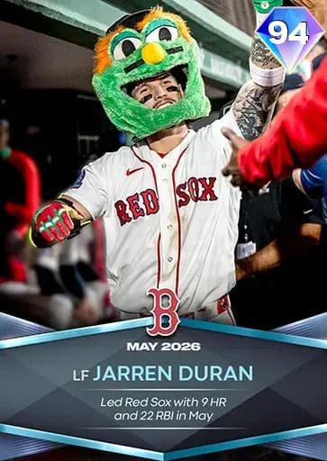 Jarren Duran CORE card art